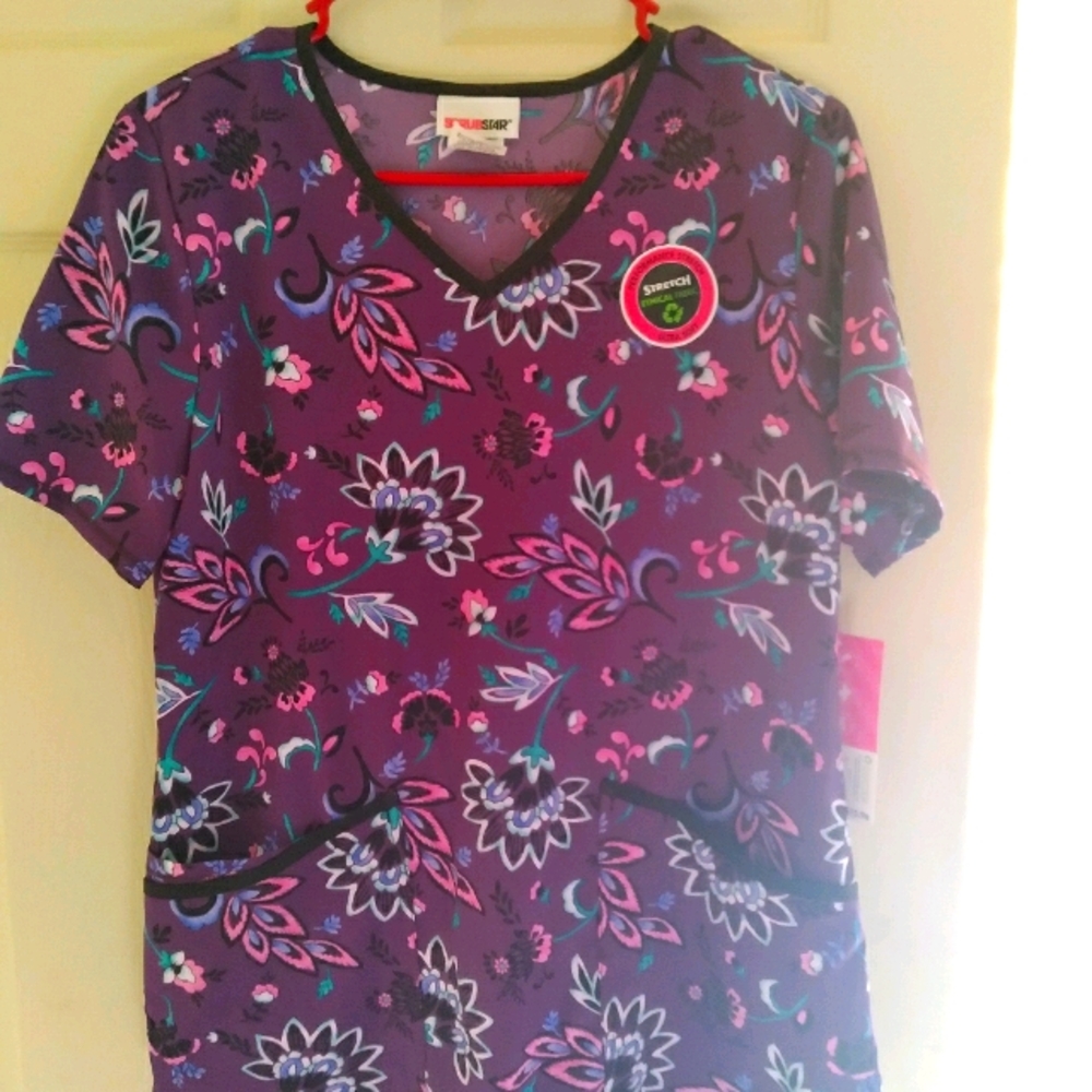 Womens scrub top